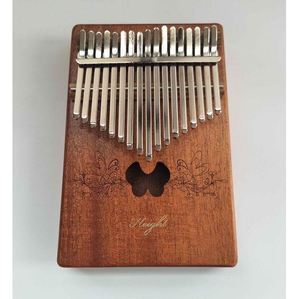 Schmetterling Mahagoni Holz 17 Schlüssel Kalimba
