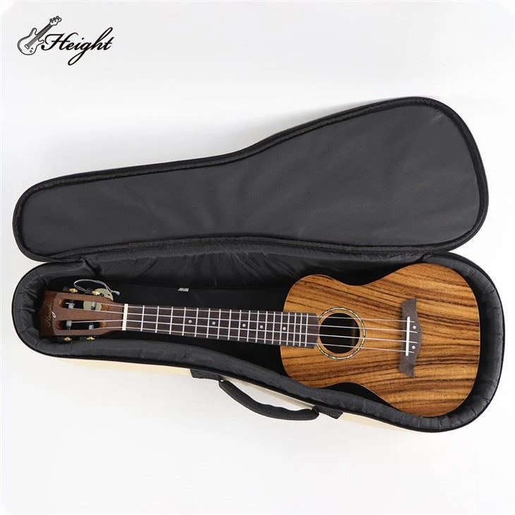600D Beige Ukulele Bag Nylon Lining