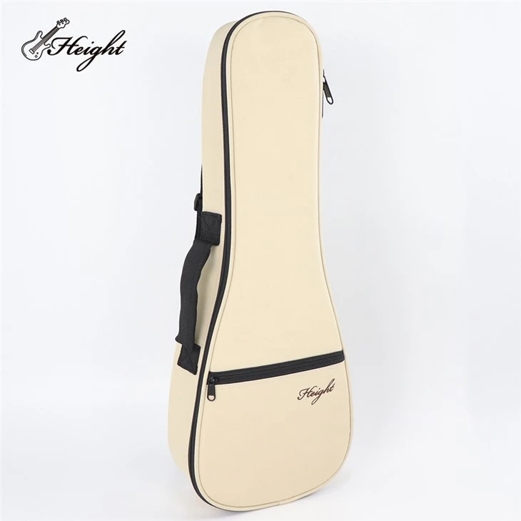 600D Beige Ukulele Bag Nylon Lining