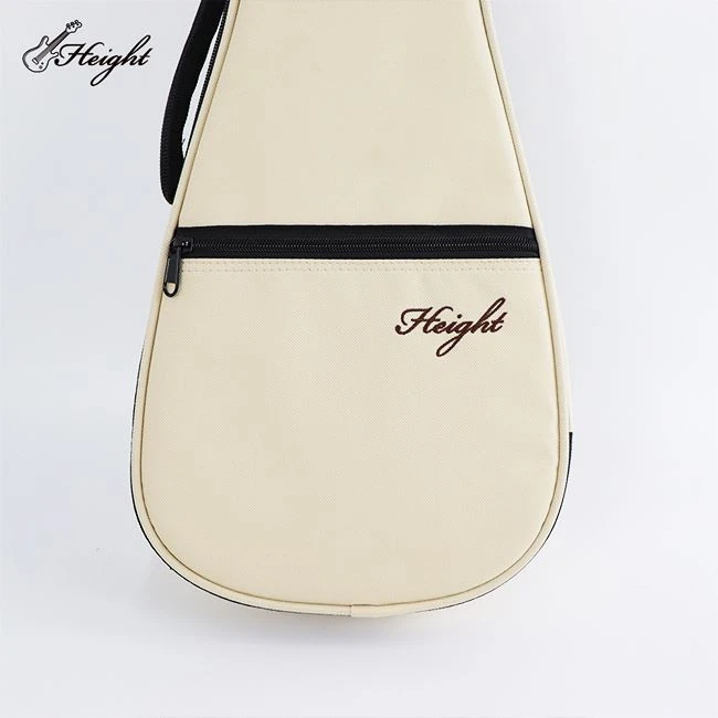 600D Beige Ukulele Bag Nylon Lining