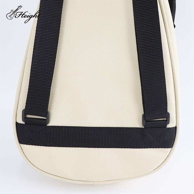 600D Beige Ukulele Bag Nylon Lining
