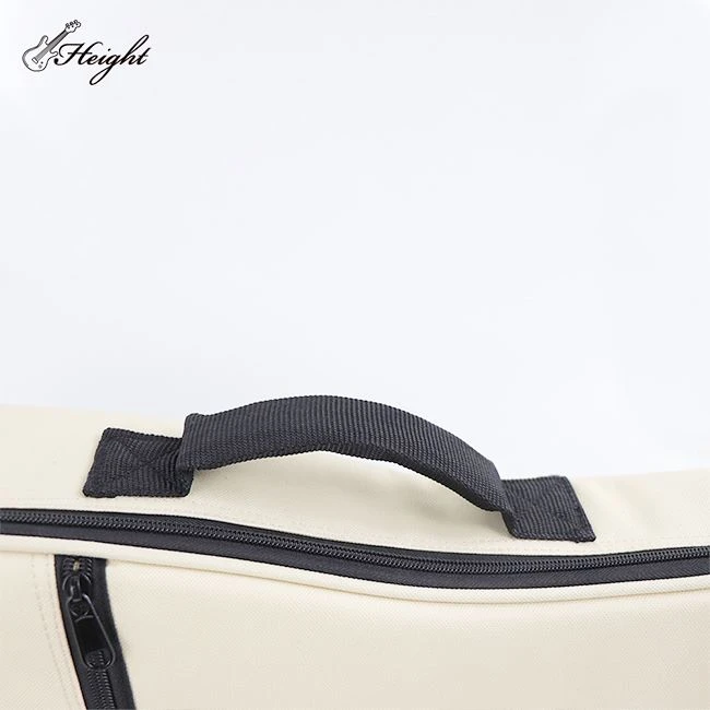 600D Beige Ukulele Bag Nylon Lining