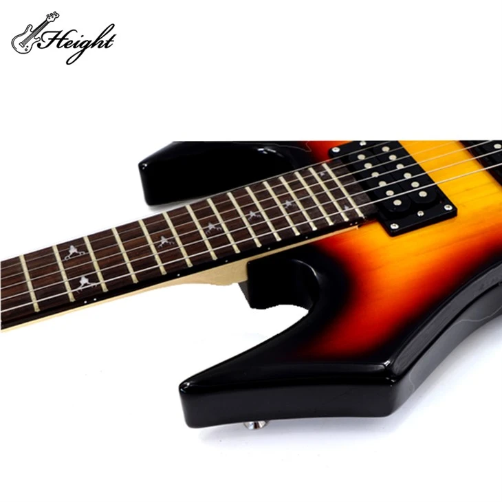 Electronic Solid Wood Guitare