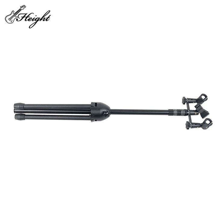 Microphone Stand For 2 Adjustable Stand Musical Instrument
